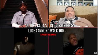 Reggie Wright Snoopy Badazz Wack100 and Luce Cannon LIVE [upl. by Anwadal722]