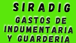 👉DEDUCIR GASTOS DE INDUMENTARIA Y EQUIPAMIENTO EN SIRADIG 572 tutorialesafip [upl. by Nonaihr485]