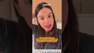 ATRIZ STHEFANY BRITO DIVULGA RETA FINAL DE SUA GRAVIDEZ quotESTAMOS ENORMEquot [upl. by Ailaroc]