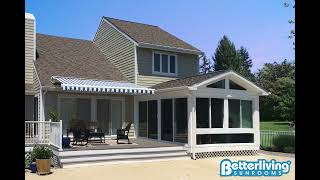 Betterliving Awning RoofMount and 3Season Aluminum Sunroom [upl. by Inele940]