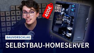 Stromsparend günstig leise  HomeserverBauvorschlag [upl. by Atirahs490]