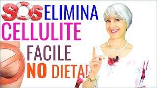 ELIMINA la CELLULITE ROUTINE SOS anti CELLULITE su GAMBE COSCE GLUTEI PANCIA DIY e VELOCE [upl. by Lubow292]