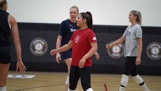 USA Womens Volleyball Training 2022 feat Annie Drews Justine Wong Lauren Carlini and more [upl. by Shanney788]