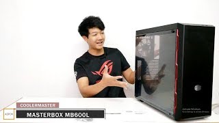 รีวิวเคส MASTERBOX MB600L เรียบหรู หล่อเข้ม ดูดีมีสไตล์ ด้านข้างใสโชว์เครื่อง [upl. by Melisent]