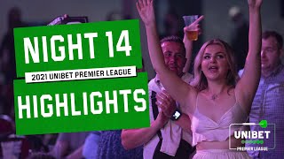 BACK ON TOP  Night 14 Highlights  2021 Unibet Premier League [upl. by Sarson]