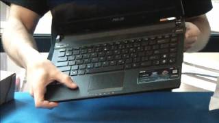 ASUS U36SDXA1 Notebook Handson Review [upl. by Haldan231]