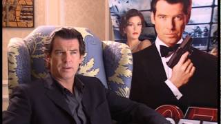 Pierce Brosnan interview for Tomorrow Never Dies [upl. by Meekahs]