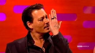 Johnny Depp Tried to be Cool Around Iggy Pop  The Graham Norton Show [upl. by Aninep]