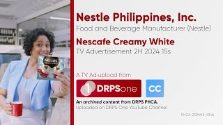 Nescafe Creamy White TV Ad 2H 2024 15s Philippines CC [upl. by Enaelem]