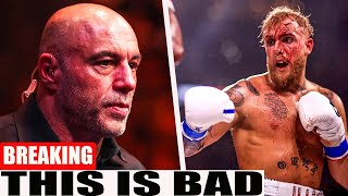 Joe Rogan SLAMS Jake Paul After He BACKS OUT of Tyson Fight [upl. by Ayalat]