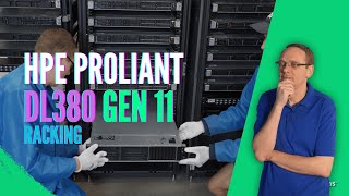 HPE ProLiant DL380 Gen 11 Server Racking  How To Rack a Server  Sliding Rails  Rackmount Server [upl. by Veron251]