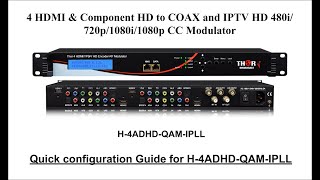 Quick configuration Guide for H4ADHDQAMIPLL [upl. by Thar]