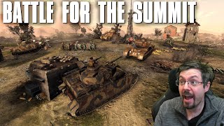 BATTLE FOR THE SUMMIT  3v3  Company of Heroes 3 [upl. by Lotty126]