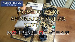 How to Make a Spinnaker Furler Soft Stay  NS Furling Gear [upl. by Annahs]