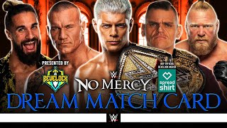 WWE No Mercy 2024  Dream Card v3 [upl. by Mart]