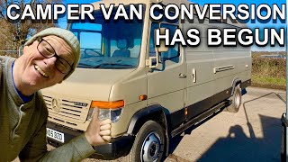 Building a Luxury home on wheels Mercedes  Vario camper van conversion [upl. by Azirb863]