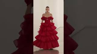 défilé giambattista valli automne hiver 2023 2024  tendance mode 2023 [upl. by Annairol]