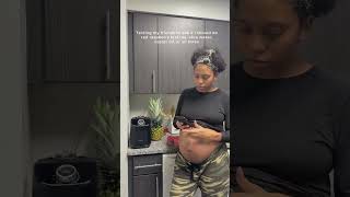 9 Months Pregnant  Im not taking castor oil though lol pregnancy thirdtrimester pregnancytips [upl. by Brenk]