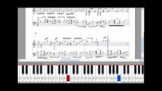 Comptine dun autre ete Piano Tutorial normal speed [upl. by Libyc668]