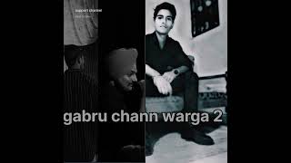 gabru chann warga 2 Punjabi song hard sidhumossewala and personalnitesh5911 mossajaat jaat ssp [upl. by Cahra]