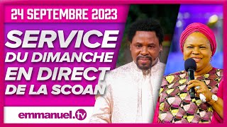 SERVICE DU DIMANCHE DE LA SCOAN 240923  Emmanuel TV en Direct en Français [upl. by Reggis696]