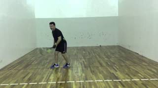 Como sacar en racquetball por Javier Moreno Ramos golfenlefry [upl. by Fritts]