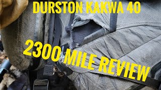 Durston Kakwa 40 2300 Mile Review [upl. by Salim384]