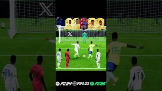 The progress of Vinicius  Penalty kicks From FIFA 21 to FC 25 vinicius penalty football soccer [upl. by Anehc215]