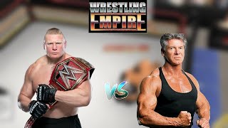 World Championship Match The old man came to fight  Wrestling Empire Gameplay [upl. by Athalia]