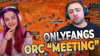 Beating Mizkif with a controller  OnlyFangs Orc Meeting 1 [upl. by Placida902]