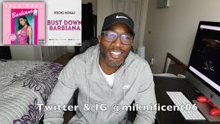 Nicki Minaj quotBust Down Barbianaquot Reaction [upl. by Anawat]