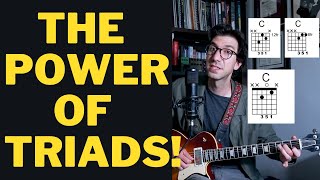 How to Use TRIADS on Guitar [upl. by Arannahs]