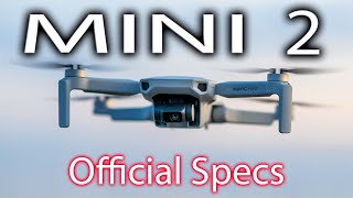 DJI Mavic Mini 2  Official Specs We Know [upl. by Niarda954]