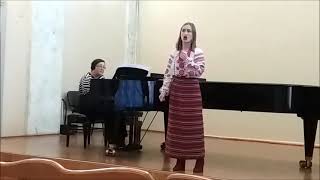 Mozart Venite inginocchiatevi Арія Сюзанни Ірина Багрій 3 курс ЛНМА [upl. by Maribeth638]