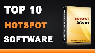 Best Hotspot Software  Top 10 List [upl. by Arbe]