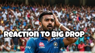 IND vs NZ KL Rahul dropped from Pune Test  Reaction video 😱  Pune test  Sarafaz Khan  KL Rahul [upl. by Spence]