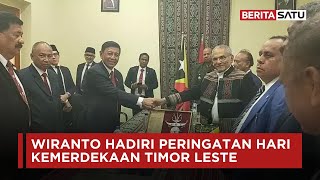 Wiranto Hadiri Peringatan Hari Kemerdekaan Timor Leste  Beritasatu [upl. by Crissy472]