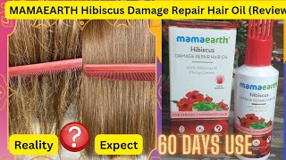 NewMamaearth Hibiscus Damage Repair Hair Oil Most honest Review [upl. by Chi]