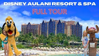 Disney Aulani Resort Hawaii Full Tour  Disney Aulani Hawaii Property Tour amp Review [upl. by Ynnhoj608]