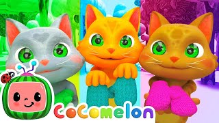 Three Little Kittens  Animal Time  CoComelon Nursery Rhymes amp Kids Songs [upl. by Timrek]