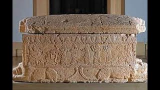 King Ahirom of Byblos Sarcophagus Phoenician Inscription revisited Ahirom tomb graffito KAI12 [upl. by Nnylrac]