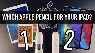 Which Apple Pencil Works with your iPad [upl. by Rednijar]