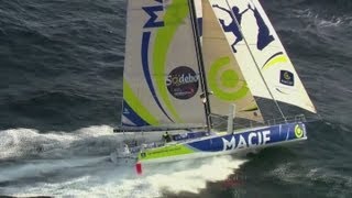 MACIF edges ahead in Vendee Globe [upl. by Ettenot553]