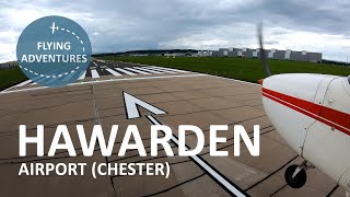 4K ATC Landing at Hawarden Chester from Caernarfon [upl. by Ysabel425]