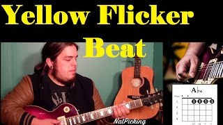 Lorde  Yellow Flicker Beat GUITAR TUTORIAL [upl. by Aracat407]