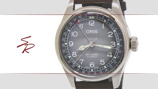 Oris Big Crown X Cervo Volante Automatic 38mm Grey 01 754 7779 4063Set [upl. by Alisia]