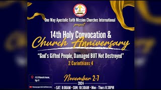 Convocation 2024  One Way Apostolic Faith Mission  Wednesday Morning [upl. by Ased]