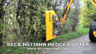 BECX HS130HR HEDGE CUTTER [upl. by Dryden]