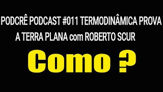 Como a termodinâmica prova a Terra plana [upl. by Eniagrom]