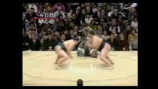 Kotonowaka vs Takanohana  Haru 1997 琴の若 対 貴乃花 [upl. by Boatwright]